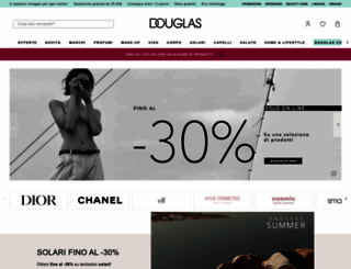 douglas.it screenshot