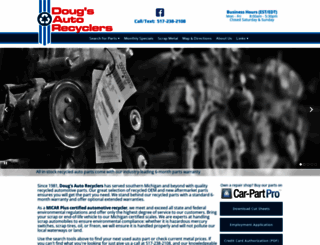 dougsautorecyclers.com screenshot