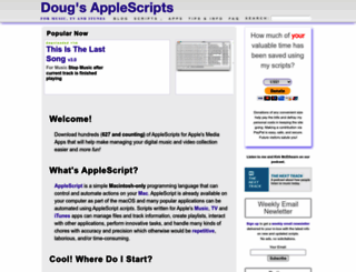 dougscripts.com screenshot