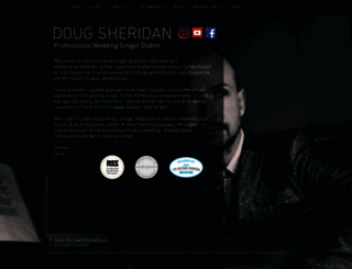 dougsheridansinger.com screenshot