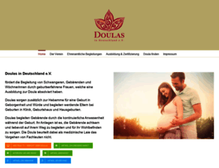 doulas-in-deutschland.de screenshot