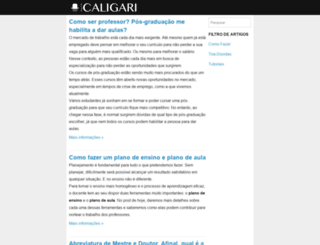 doutorcaligari.com screenshot