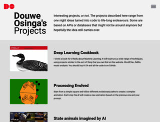 douweosinga.com screenshot