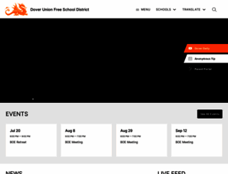 doverschools.org screenshot