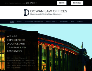 dowanlaw.com screenshot