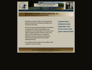 dowdylandsurv.com screenshot