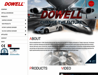 dowellmachine.com.tw screenshot
