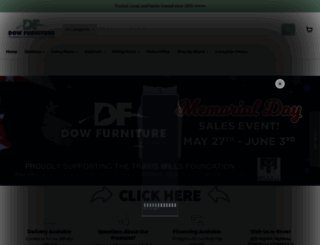 dowfurniture.com screenshot