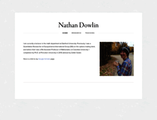 dowlin.squarespace.com screenshot