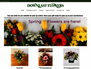 downeastflowers.com screenshot