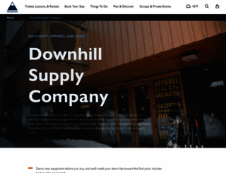 downhillsupplycompany.com screenshot