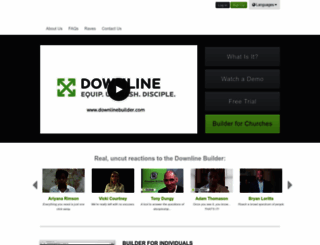 downlinebuilder.com screenshot