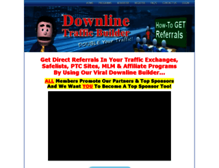 downlinetrafficbuilder.com screenshot