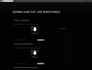 download-fat-joe-ringtones.blogspot.com screenshot