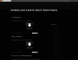 download-kanye-west-ringtones.blogspot.ro screenshot