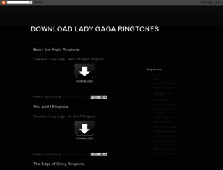 download-lady-gaga-ringtones.blogspot.dk screenshot