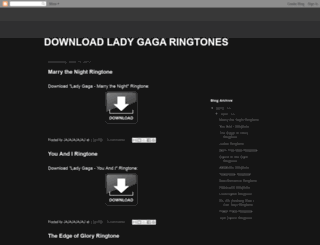 download-lady-gaga-ringtones.blogspot.se screenshot