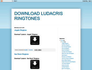 download-ludacris-ringtones.blogspot.gr screenshot