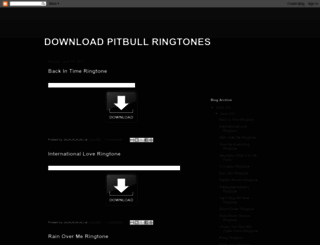 download-pitbull-ringtones.blogspot.in screenshot