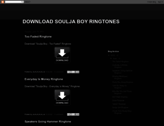 download-soulja-boy-ringtones.blogspot.gr screenshot