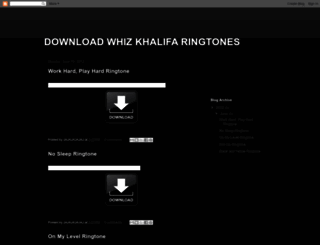 download-whiz-khalifa-ringtones.blogspot.co.il screenshot