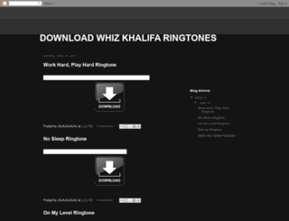 download-whiz-khalifa-ringtones.blogspot.in screenshot