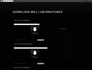 download-will-i-am-ringtones.blogspot.com.es screenshot