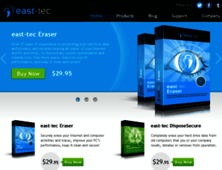 download.east-tec.com screenshot
