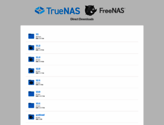download.freenas.org screenshot