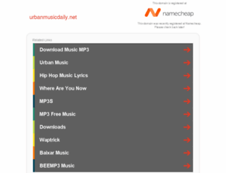 download.urbanmusicdaily.net screenshot