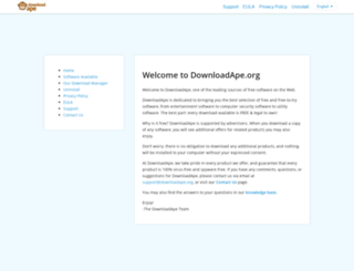 downloadape.org screenshot