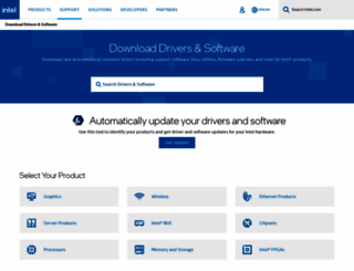 downloadcenter.intel.com screenshot