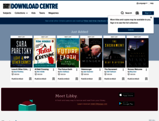 downloadcentre.library.on.ca screenshot