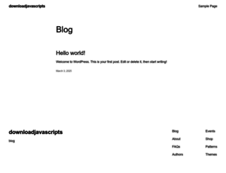 downloadjavascripts.com screenshot
