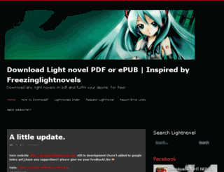 downloadlightnovel.wordpress.com screenshot