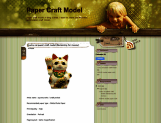 downloadpapercraft.blogspot.com screenshot