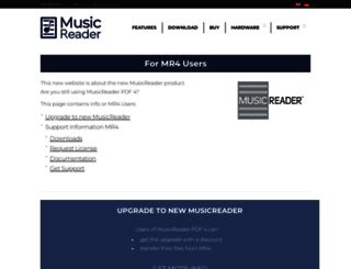 downloads.musicreader.net screenshot