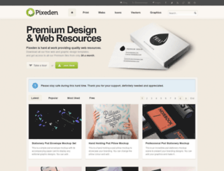 downloads.pixeden.com screenshot