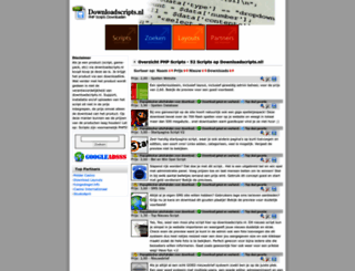 downloadscripts.nl screenshot