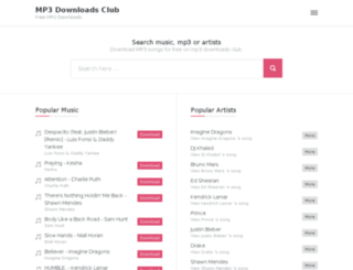 downloadsmp3.club screenshot