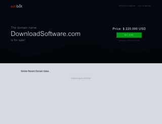 downloadsoftware.com screenshot