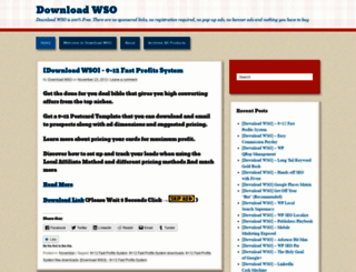 downloadwso.wordpress.com screenshot