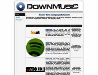 downmusic.free.fr screenshot