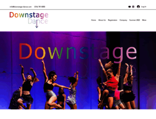 downstage-dance.com screenshot
