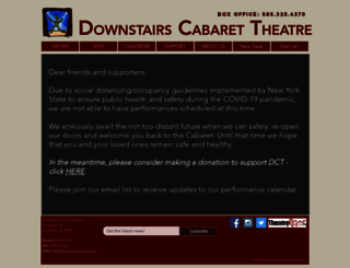 downstairscabaret.com screenshot