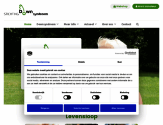 downsyndroom.nl screenshot