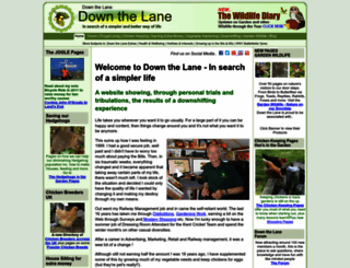 downthelane.net screenshot