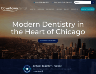 downtown-dental.com screenshot
