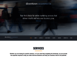 downtownecommerce.com screenshot