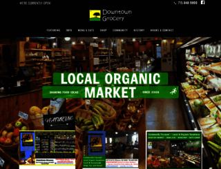 downtowngrocery.com screenshot